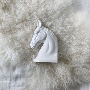 Horse bookend